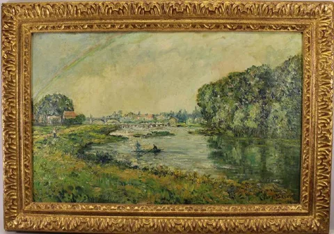 Untitled by Adolphe Clary-Baroux, oil on canvas, offered Oct 2018