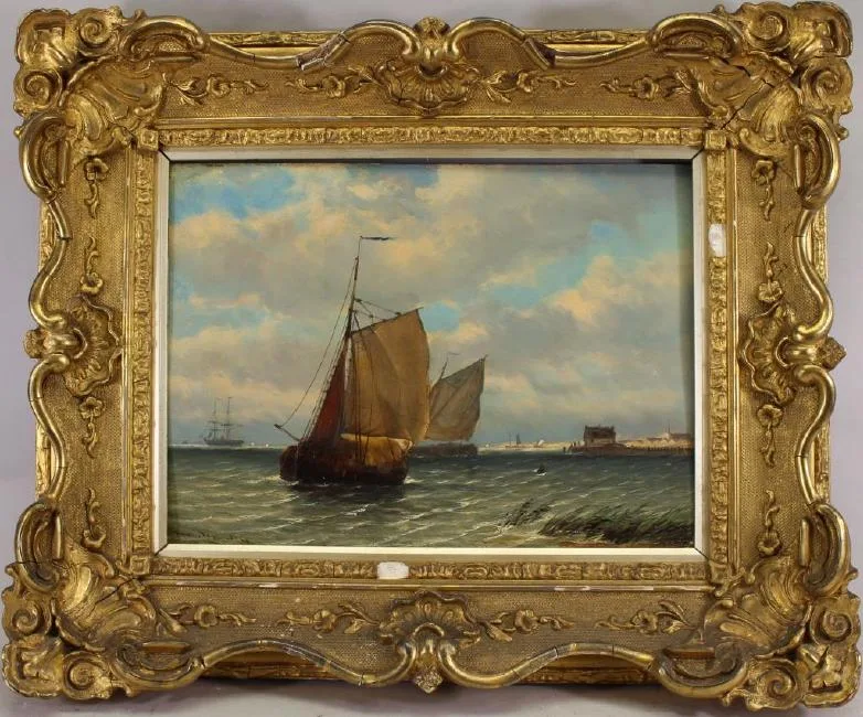 Untitled by Willem Anthonie Deventer, Oil on board, offered Oct 2018