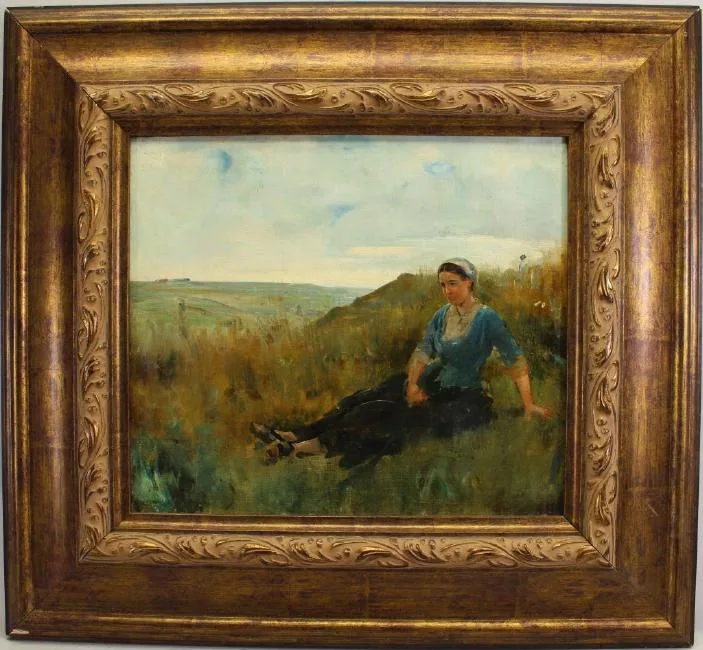 Untitled by Alexandre Gamba de Preydour, Oil, offered Oct 2018