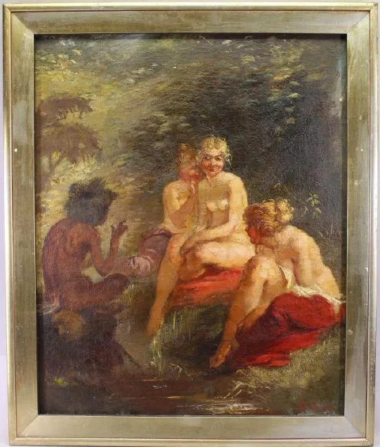 Ludwig Bang, Untitled, Oil