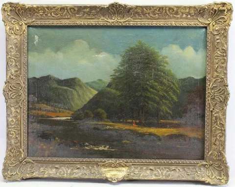 Abraham Pether, Close of Day, Oil