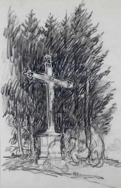 Untitled by Henry O'Connor, Pencil, offered Oct 2018