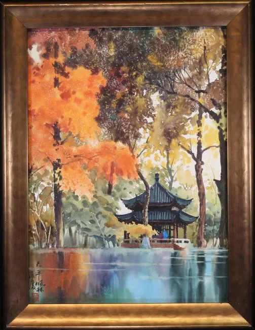 Wang Ke Da, Untitled, Watercolor