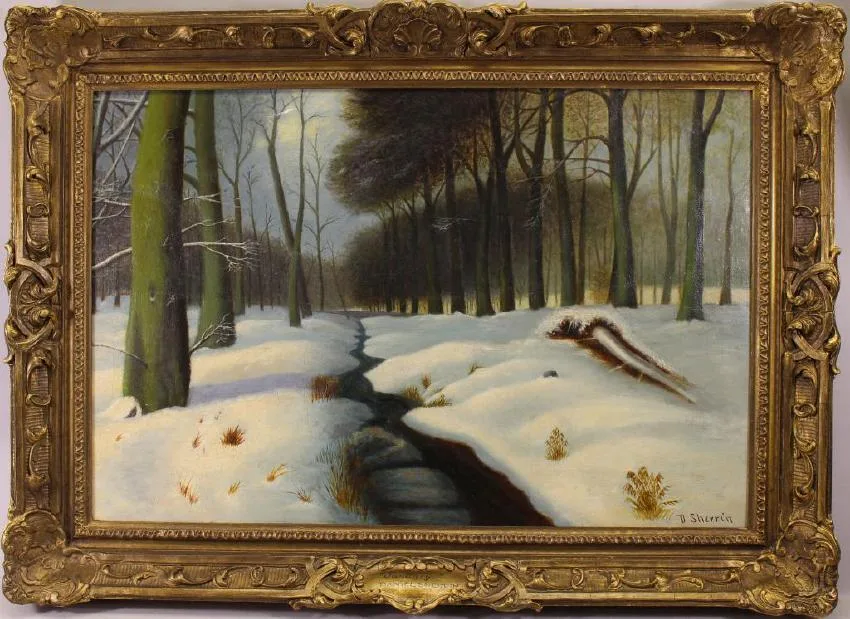 Untitled by Daniel Sherrin The Elder, Oil, offered Oct 2018