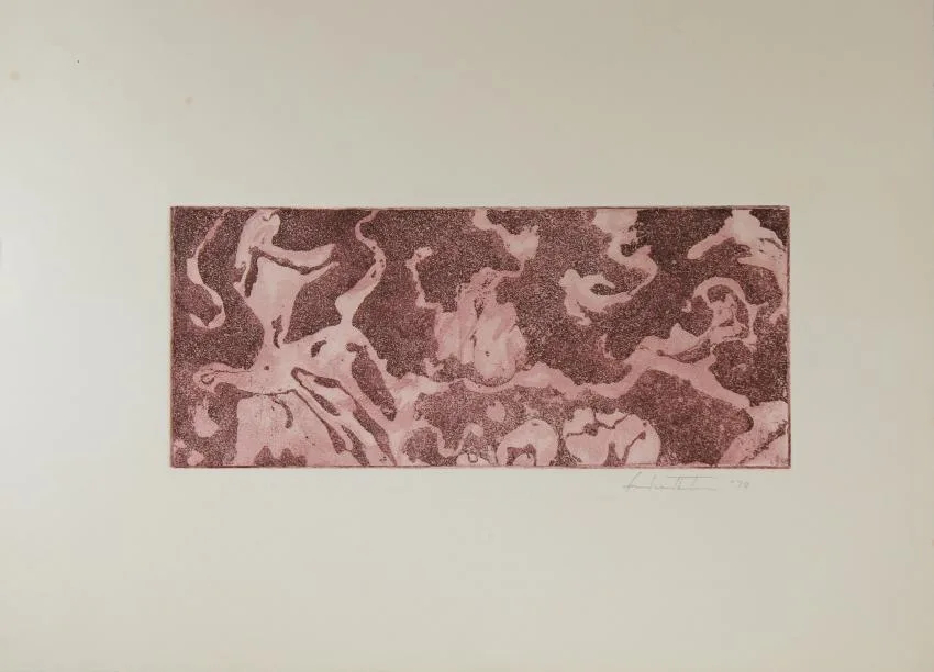 Untitled by Helen Frankenthaler, Monotype, sold Dec 2018