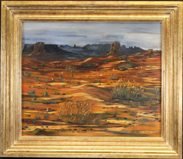 Doel Reed, Untitled, Oil on Canvasboard