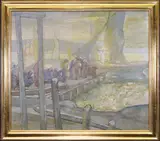 Richard Edward Miller, Figure Appearing for People on the Dock