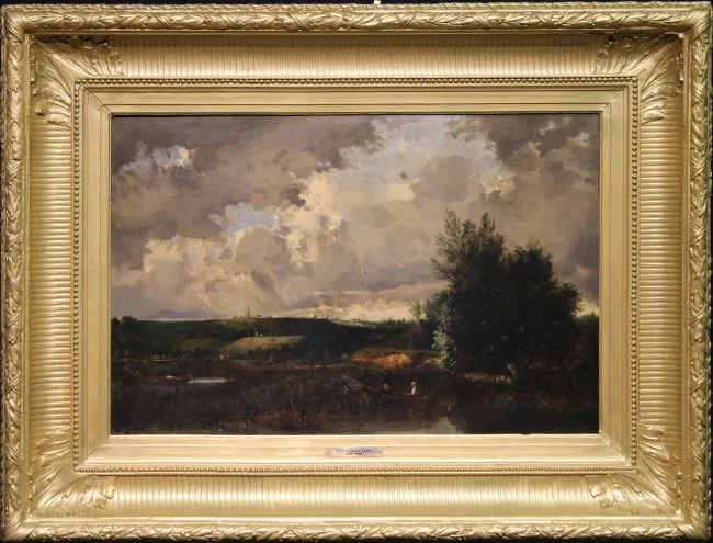Léon Villevieille, Untitled, Oil on canvas