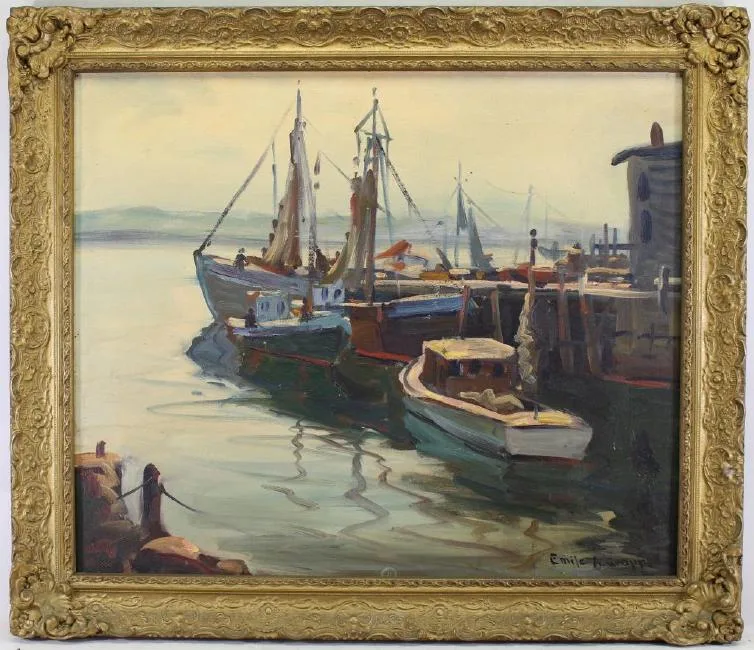 Untitled by Emile Albert Gruppe, Oil, offered Dec 2018