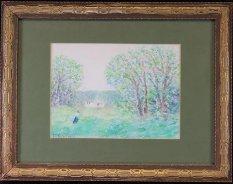 Untitled by Domenico Riccitelli, Watercolor and Gouache, offered Dec 2018