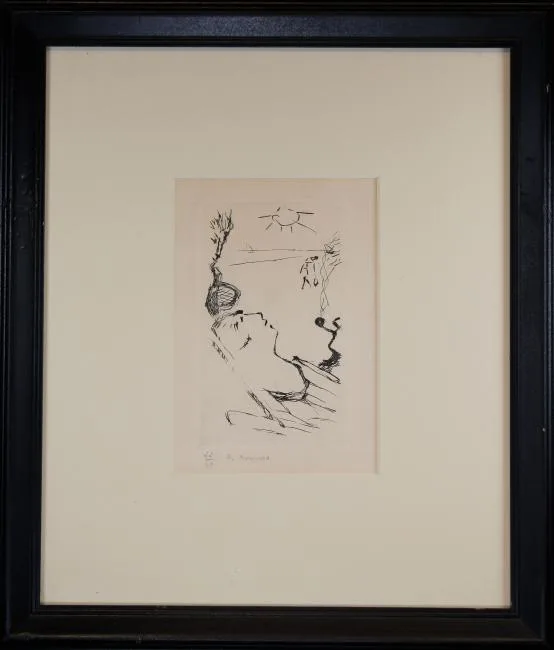 Simili by Pierre Bonnard, Drypoint, sold Dec 2018