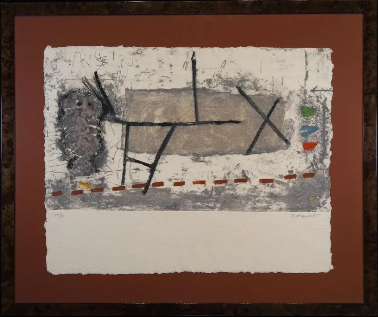 Sans Titre by James Coignard, Lithograph on pulp paper, offered Dec 2018