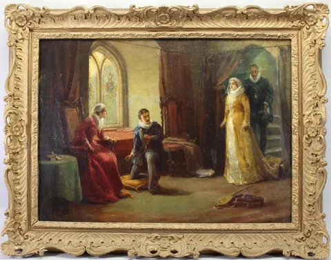 Untitled by Robert Alexander Hillingford, Oil, offered Dec 2018