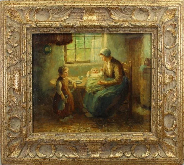 Cornelius Bouter, Untitled, Oil on board