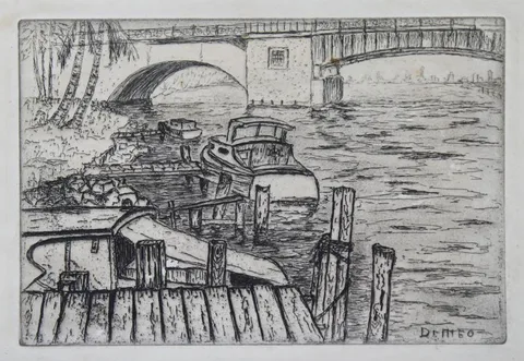 Untitled by Dominick Di Meo, Etching, offered Dec 2018