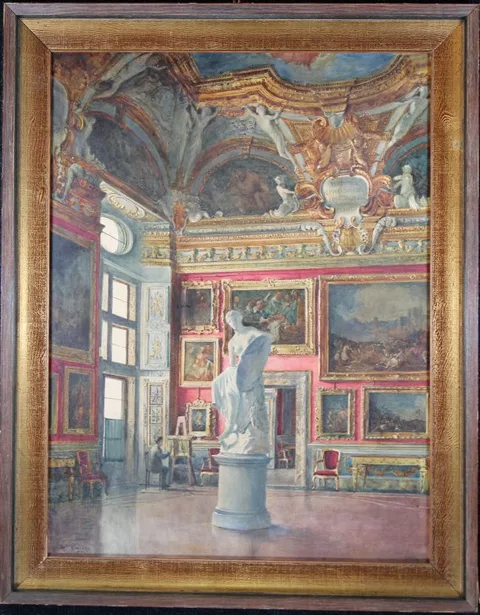 Untitled by Domenico Caligo, Watercolor, offered Jan 2019