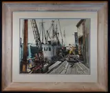 Unloading Red Fish, Helmuth Stone Gallery 2019