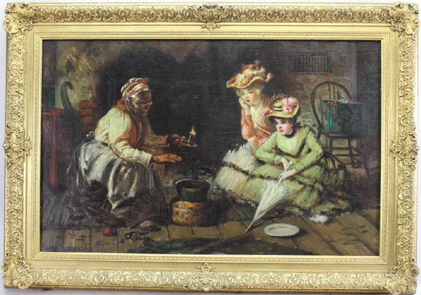 Untitled by Harry Roseland, Oil, offered Jan 2019