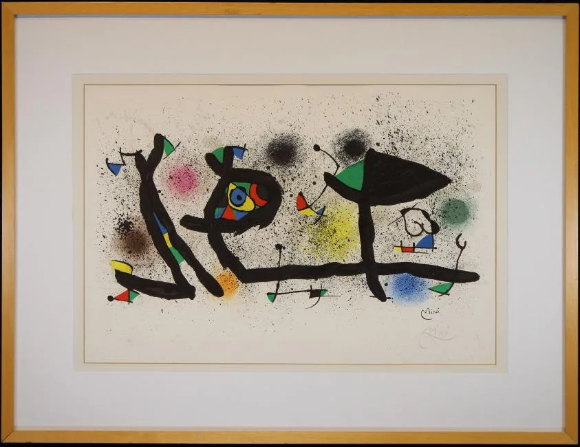 Untitled by Joan Miró, lithograph, offered Jan 2019