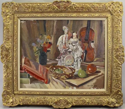 Untitled by Montague Leder, Oil on canvas, offered Jan 2019