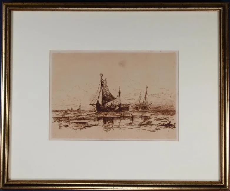 Untitled by Mauritz de Haas, Etching, offered Jan 2019