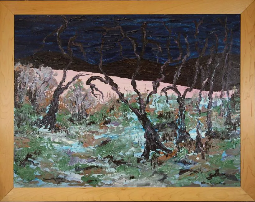 Untitled by William Vincent, Oil on board, offered Jan 2019