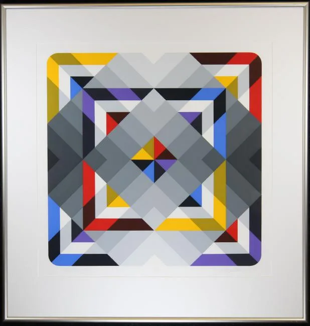 Matrix III by Marko Spalatin, Serigraph, sold Mar 2019
