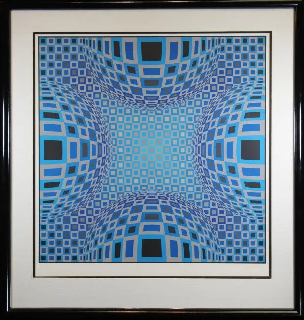Untitled by Victor Vasarely, Serigraph, sold Mar 2019