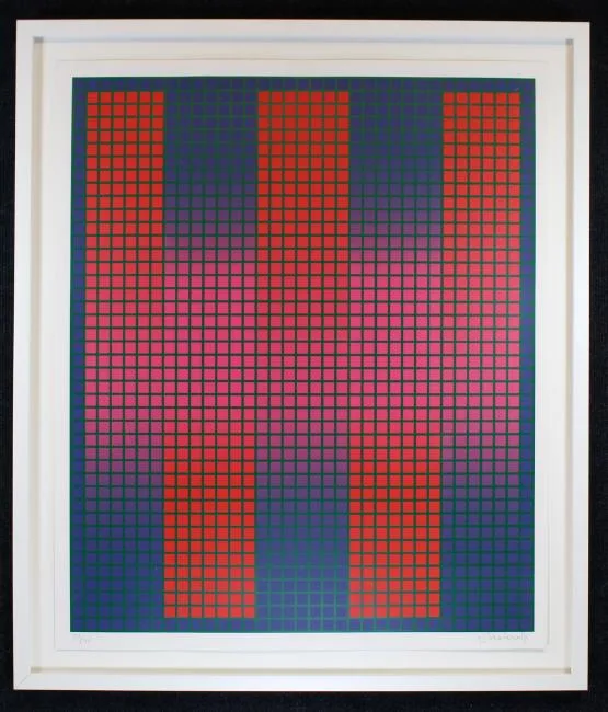 Trespass by Julian Stanczak, Serigraph, sold Mar 2019