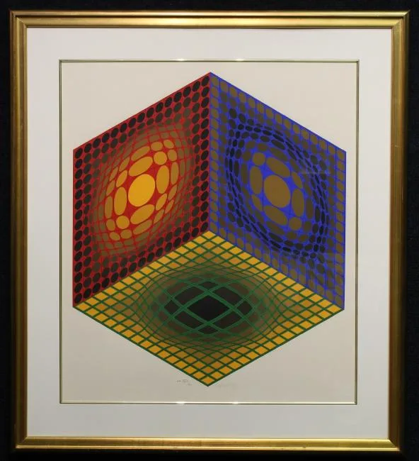 Untitled by Victor Vasarely, Serigraph, sold Mar 2019