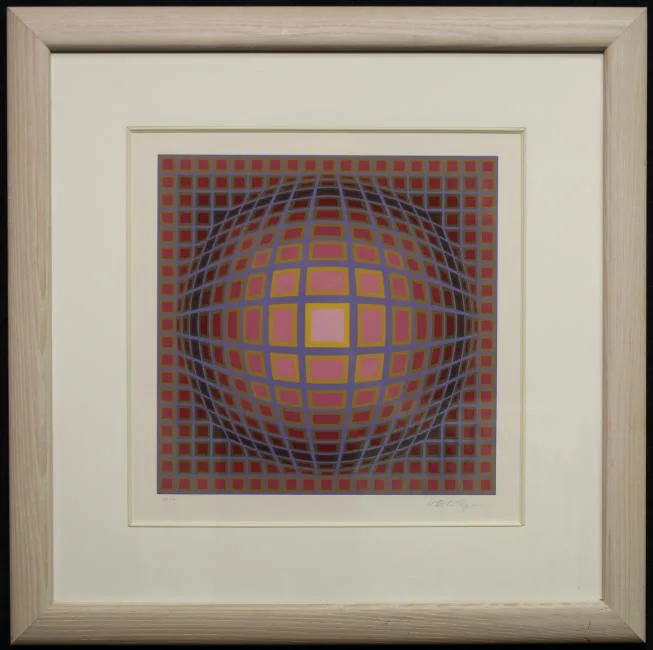 Titan C by Victor Vasarely, Serigraph, sold Mar 2019