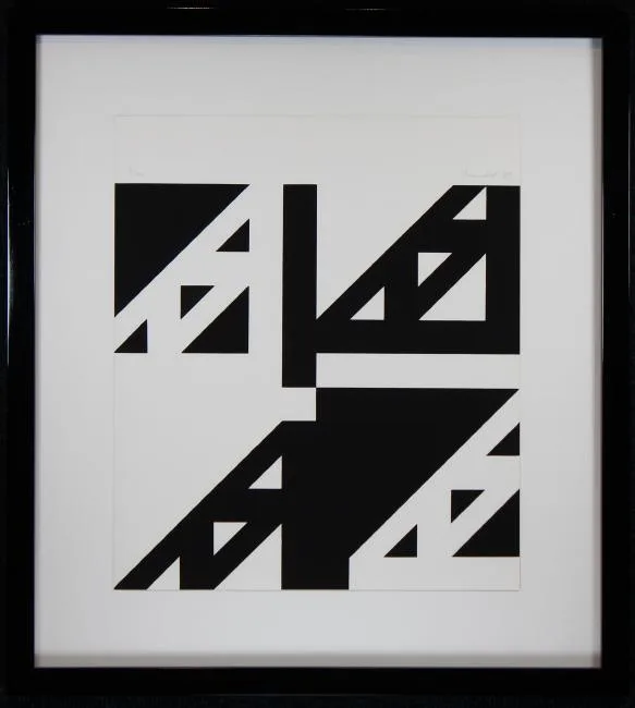 Untitled by Günter Neusel, Serigraph, offered Mar 2019