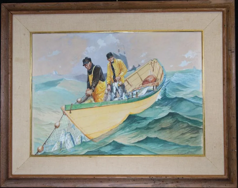 Amos Brinton, Untitled, Watercolor/Gouache