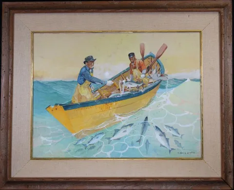 Amos Brinton, Untitled, Watercolor/Gouache