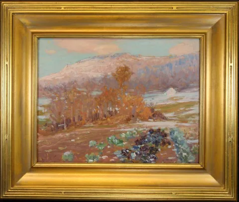 Impressionist Spring Landscape by William Samuel Horton, Oil on Panel, offered Mar 2019