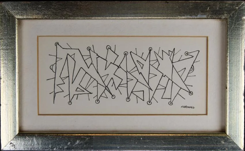 George Marinko, Untitled, ink