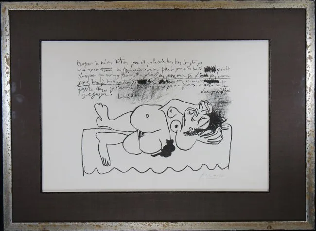 Untitled by Pablo Picasso, Lithograph, sold Mar 2019
