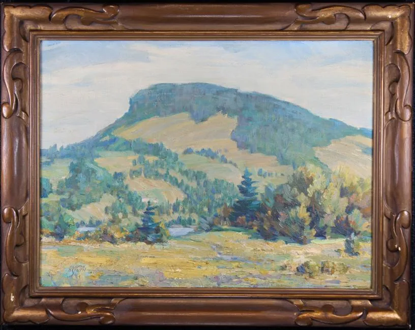 Clayton B Smith, Vermont, Oil on Canvasboard