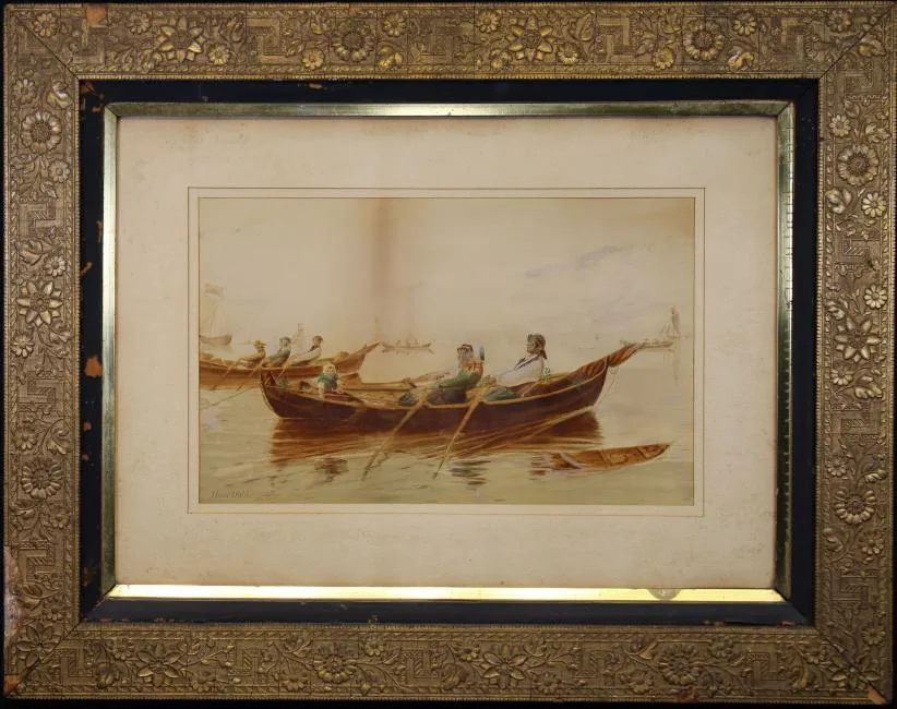 Hans Dahl, Untitled, Watercolor