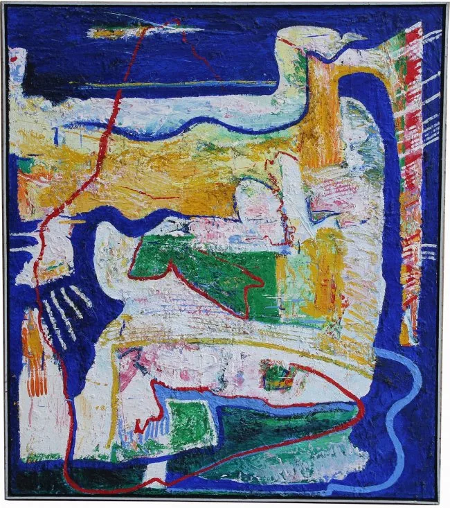 Thomas Koether, Untitled, Oil on Canvas