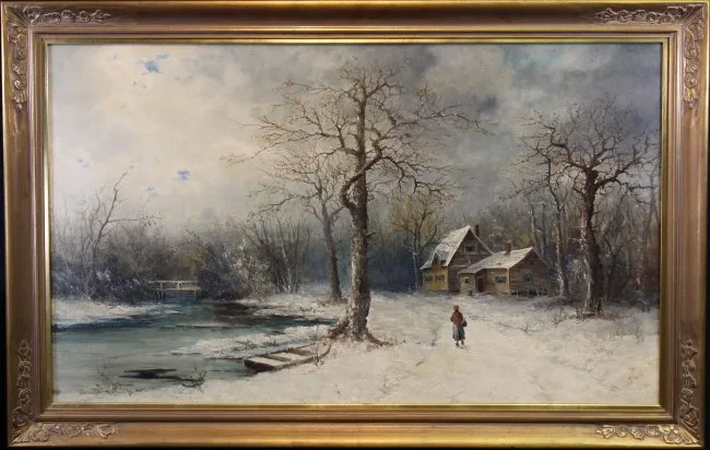 Henry Duessel, Untitled, Oil on canvas