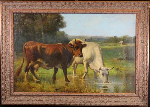 Robert Atkinson Fox, Untitled, Oil on Canvas