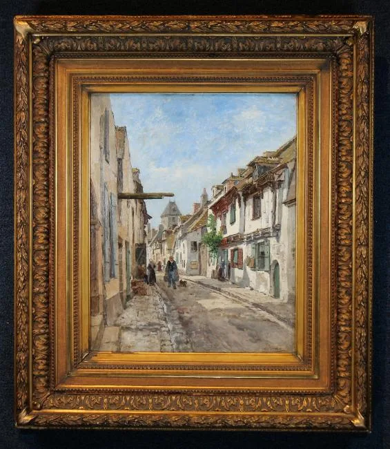 Untitled by Emile Vermier, Oil on Panel, offered Apr 2019