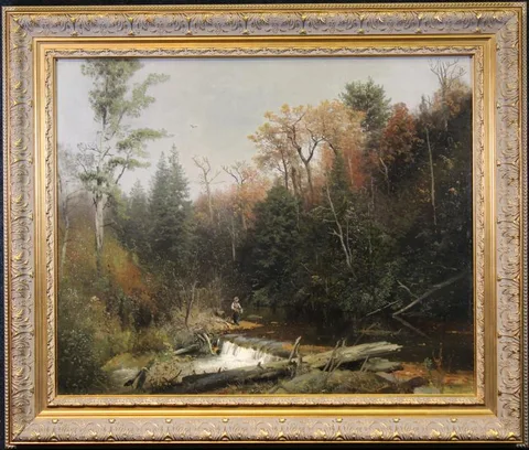 Hermann Ottomar Herzog, Untitled, Oil on canvas
