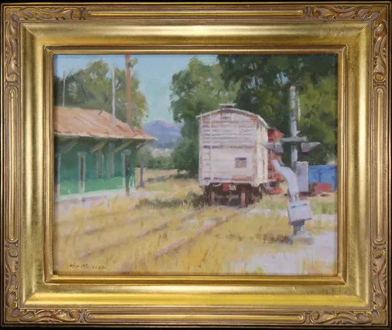 Ned Mueller, Untitled, Oil on Board