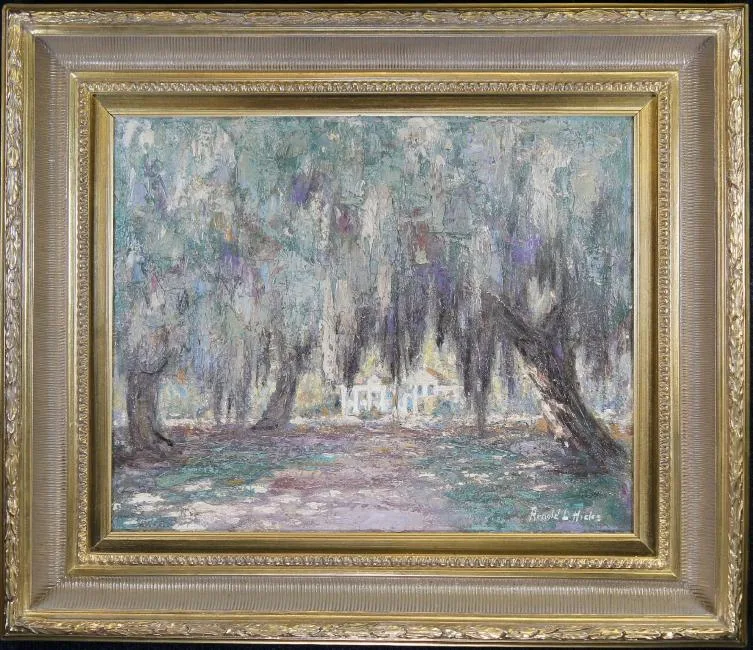 Untitled by Arnold Hicks, Oil on Canvas, offered Apr 2019