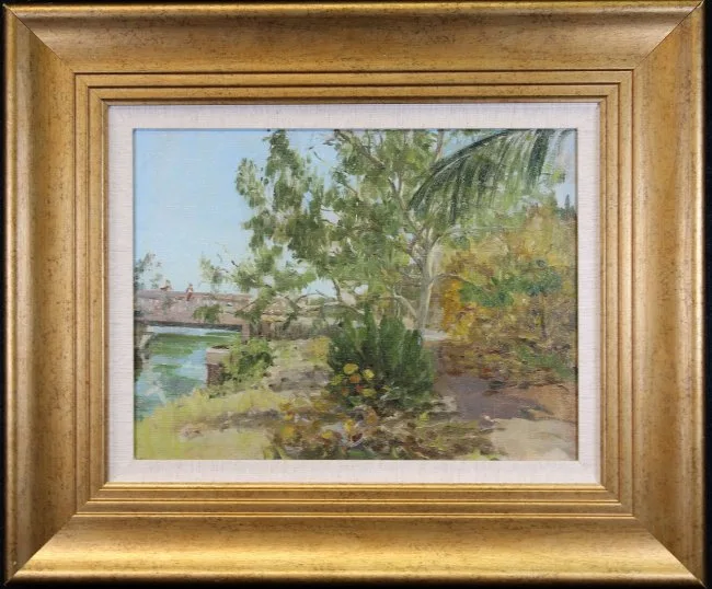 Untitled by Helen Savier DuMond, Oil on canvas, sold Apr 2019