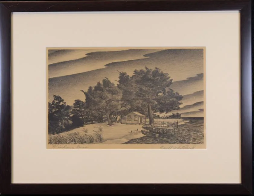 Buell Whitehead, Hickory Pass, Lithograph