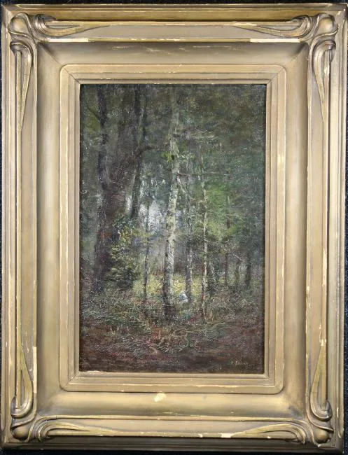 John Semon, Untitled, Oil on Panel