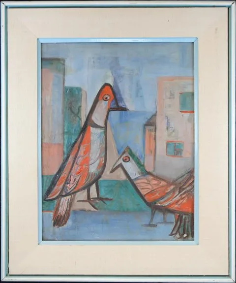 Untitled by Carl Ashby, Oil on Canvas, sold Apr 2019